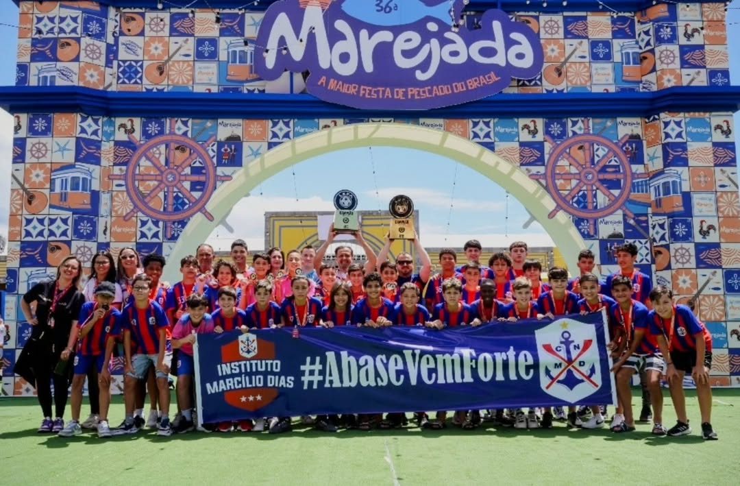 É campeão! Sub-12 e Sub-13 conquistam a BG Prime 🏆🏆🔵🔴⚓